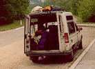 On highway rest