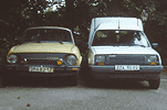 With Skoda 100L, year 1970 :-)
