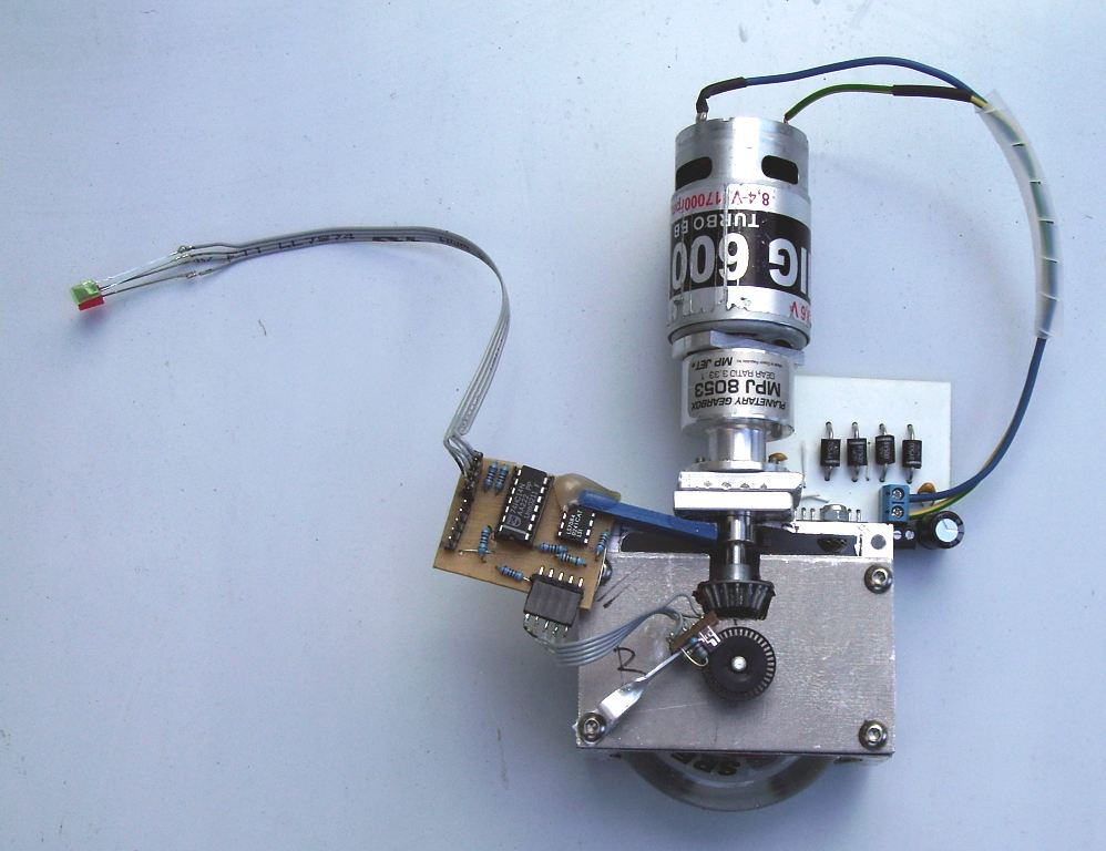motor with gearbox and encoder